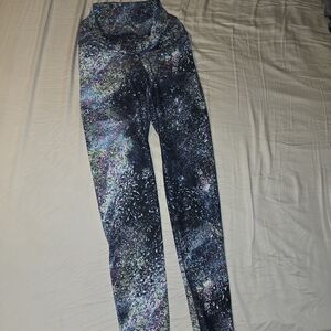 Old Navy Multicolor Galaxy Print Leggings